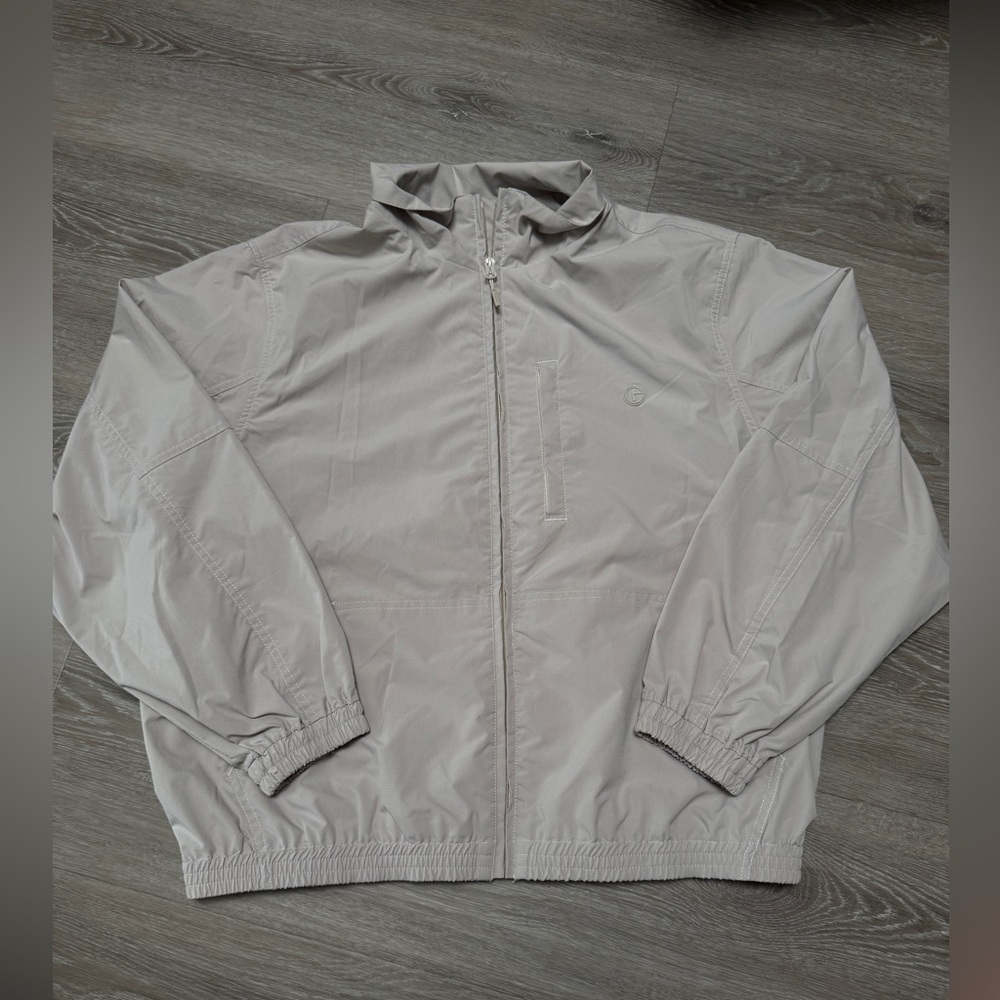 Gola Men's Light Gray Tan Windbreaker Jacket